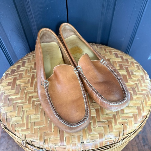 Polo by Ralph Lauren Brown Woodley Driving Loafers Size 9.5 D - Picture 3 of 8